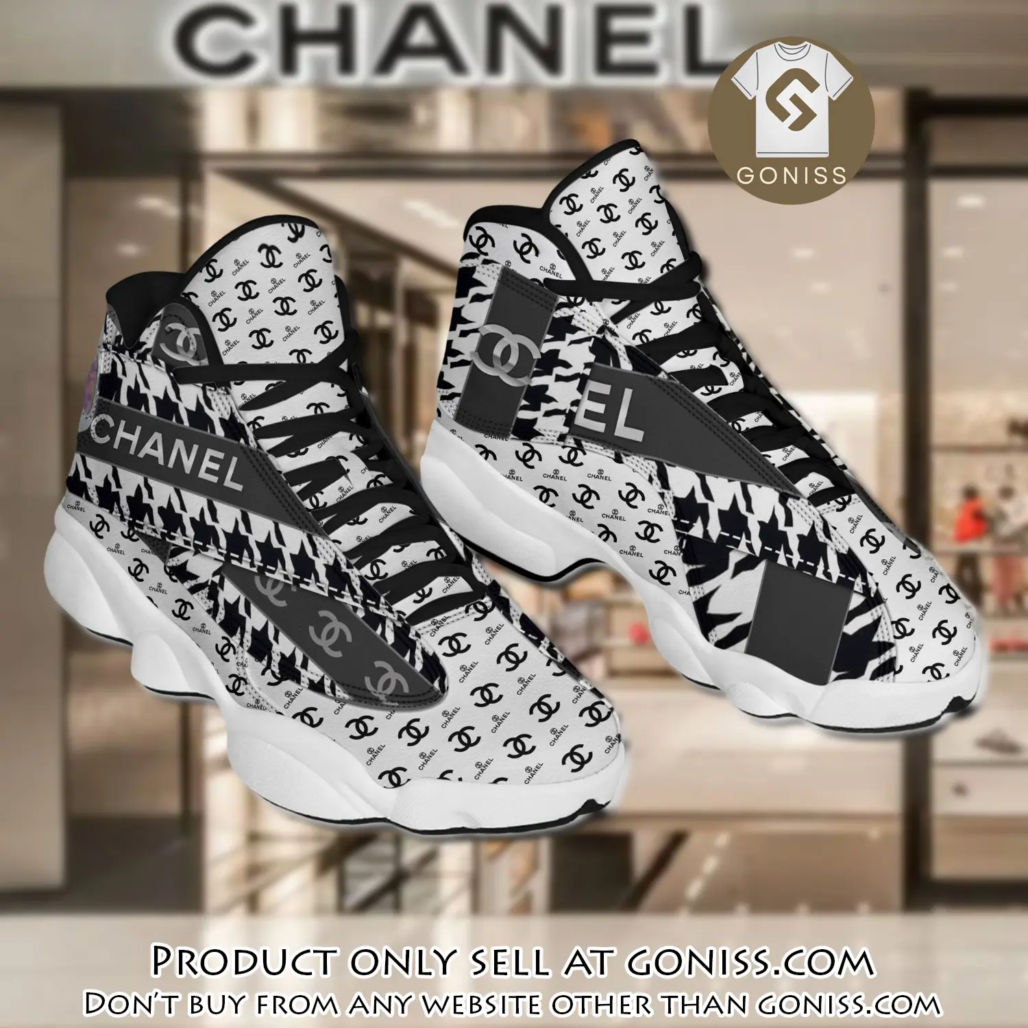 Chanel air jordan 13 sneaker d2303 jd14033 gn5128047